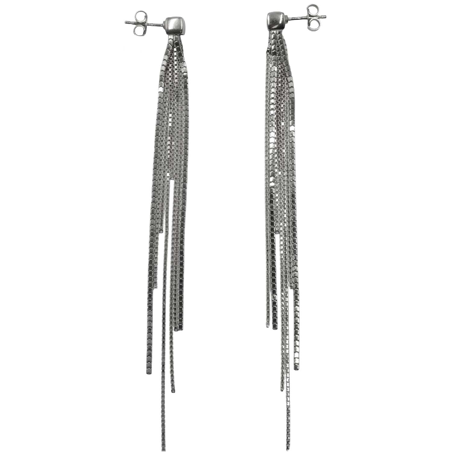 Σκουλαρίκια Αυτιού Ασημένια Επιπλατινωμένα - EIT136