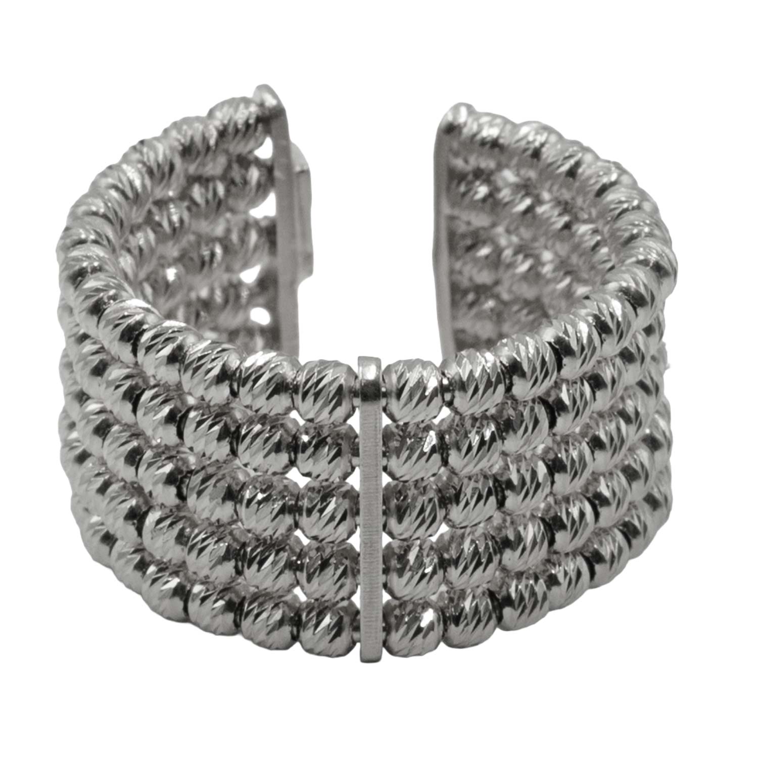 Δαχτυλίδι Ασημένιο Επιπλατινωμένο- TR70