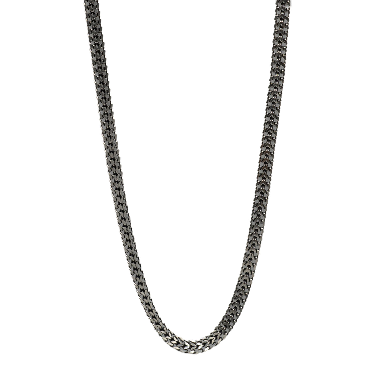 Κολιέ Ασημένιο Αλυσίδα - AS124