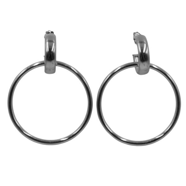 Σκουλαρίκια Αυτιού Ασημένια Επιπλατινωμένα - EIT137