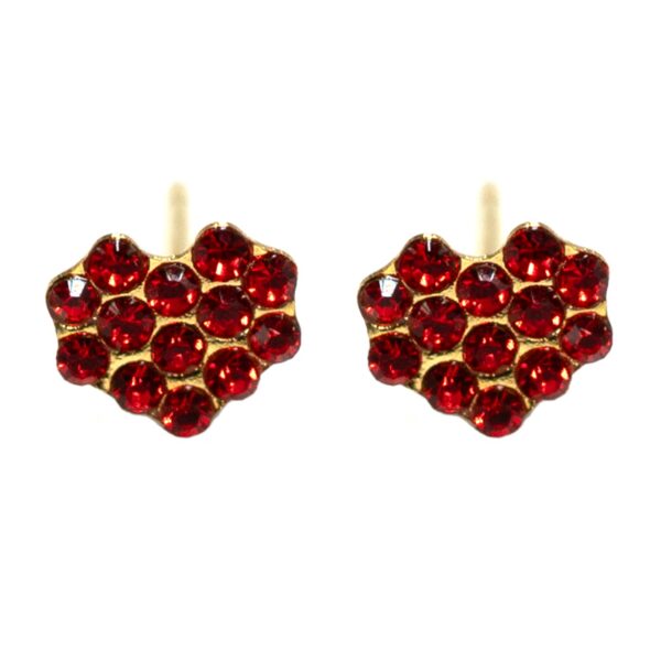 Σκουλαρίκια Αυτιού από Χειρουργικό Ατσάλι Επιχρυσωμένο - ATSEAR128