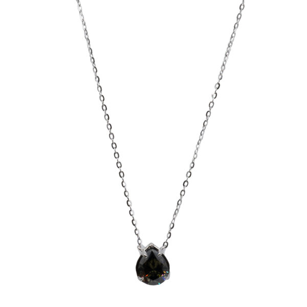 Κολιέ Ασημένιο με Σχέδιο- AS115