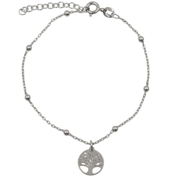 Βραχιόλι Χεριού Ασημένιο Επιπλατινωμένο - SBIT182