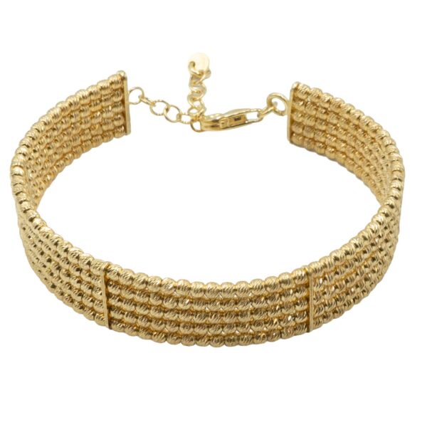 Βραχιόλι Χεριού Ασημένιο Επιχρυσωμένο - SBIT201