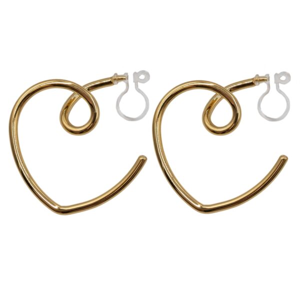 Σκουλαρίκια Αυτιού Fake από Επιχρυσωμένο Ατσάλι - EST102