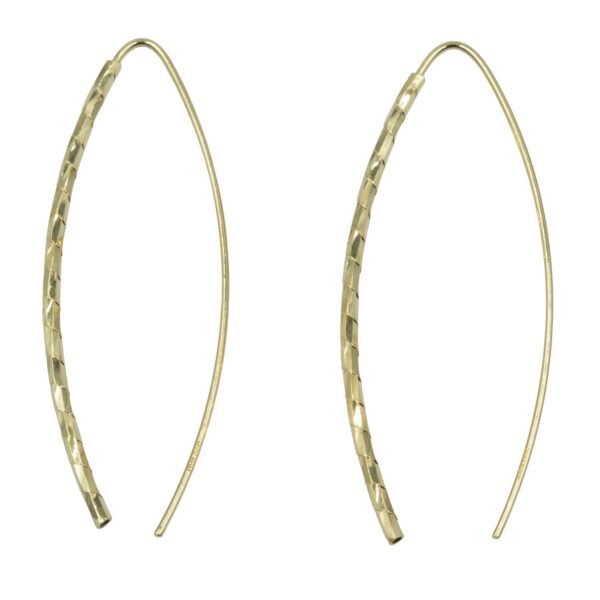 Σκουλαρίκια Αυτιού Ασημένια Επιχρυσωμένα - EIT139