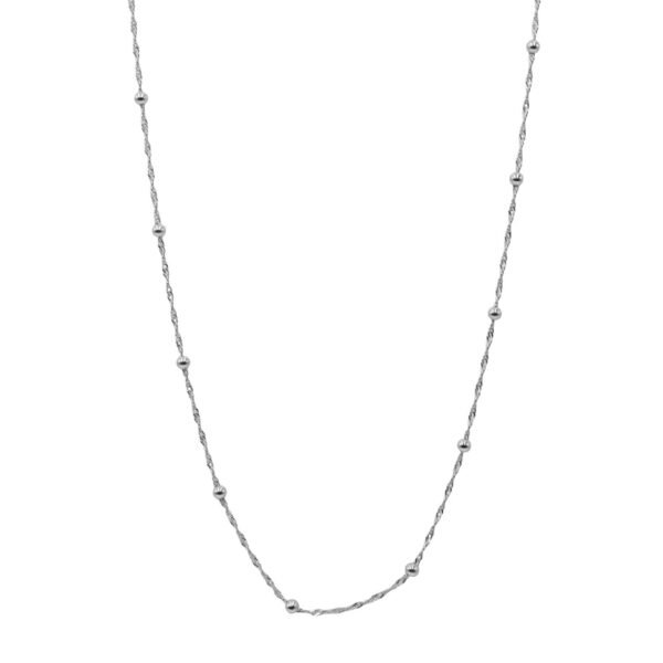 Κολιέ Ασημένιο με Σχέδιο- AS144