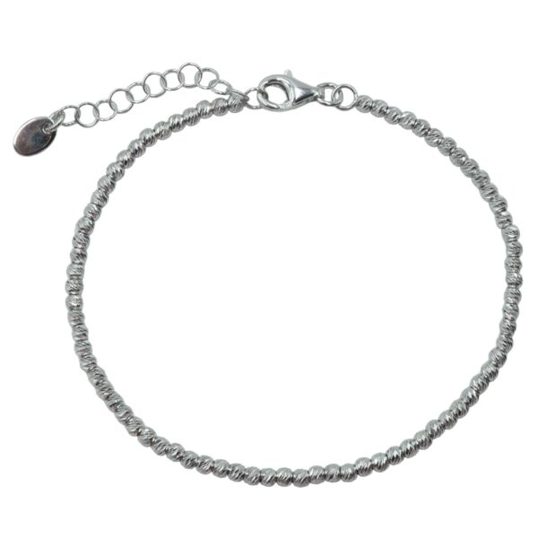 Βραχιόλι Χεριού Ασημένιο Επιπλατινωμένο - SBIT187