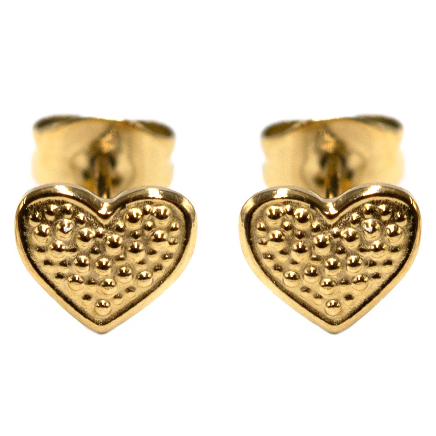 Σκουλαρίκια Αυτιού από Χειρουργικό Ατσάλι Επιχρυσωμένο - ATSEAR172