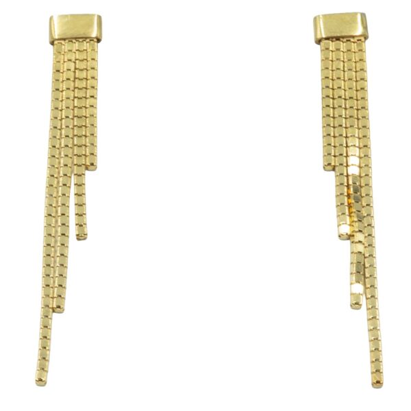 Σκουλαρίκια Αυτιού Ασημένια Επιχρυσωμένα - EIT118