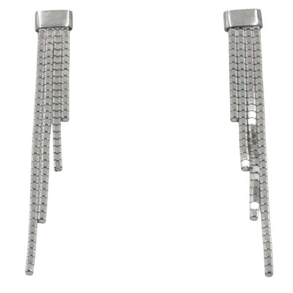 Σκουλαρίκια Αυτιού Ασημένια Επιπλατινωμένα - EIT119