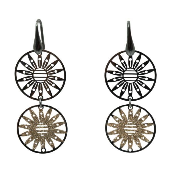 Σκουλαρίκια Αυτιού Ασημένια Επιπλατινωμένα - EIT145