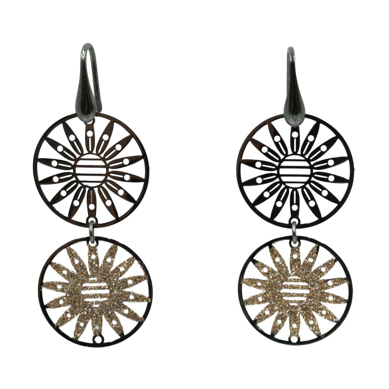 Σκουλαρίκια Αυτιού Ασημένια Επιπλατινωμένα - EIT145