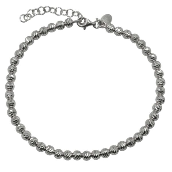 Βραχιόλι Χεριού Ασημένιο Επιπλατινωμένο - SBIT188