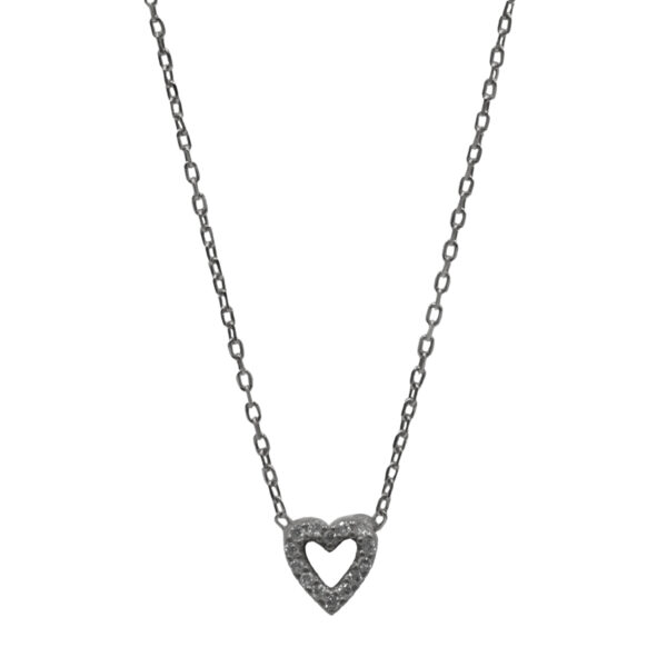 Κολιέ Ασημένιο με Σχέδιο- AS137