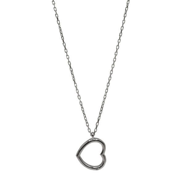 Κολιέ Ασημένιο με Σχέδιο- AS136