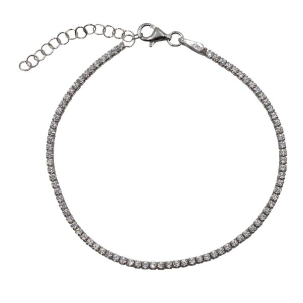 Βραχιόλι Χεριού Ασημένιο Επιπλατινωμένο - SBIT176