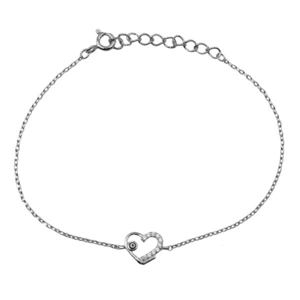 Βραχιόλι Χεριού Ασημένιο Επιπλατινωμένο - SBIT200