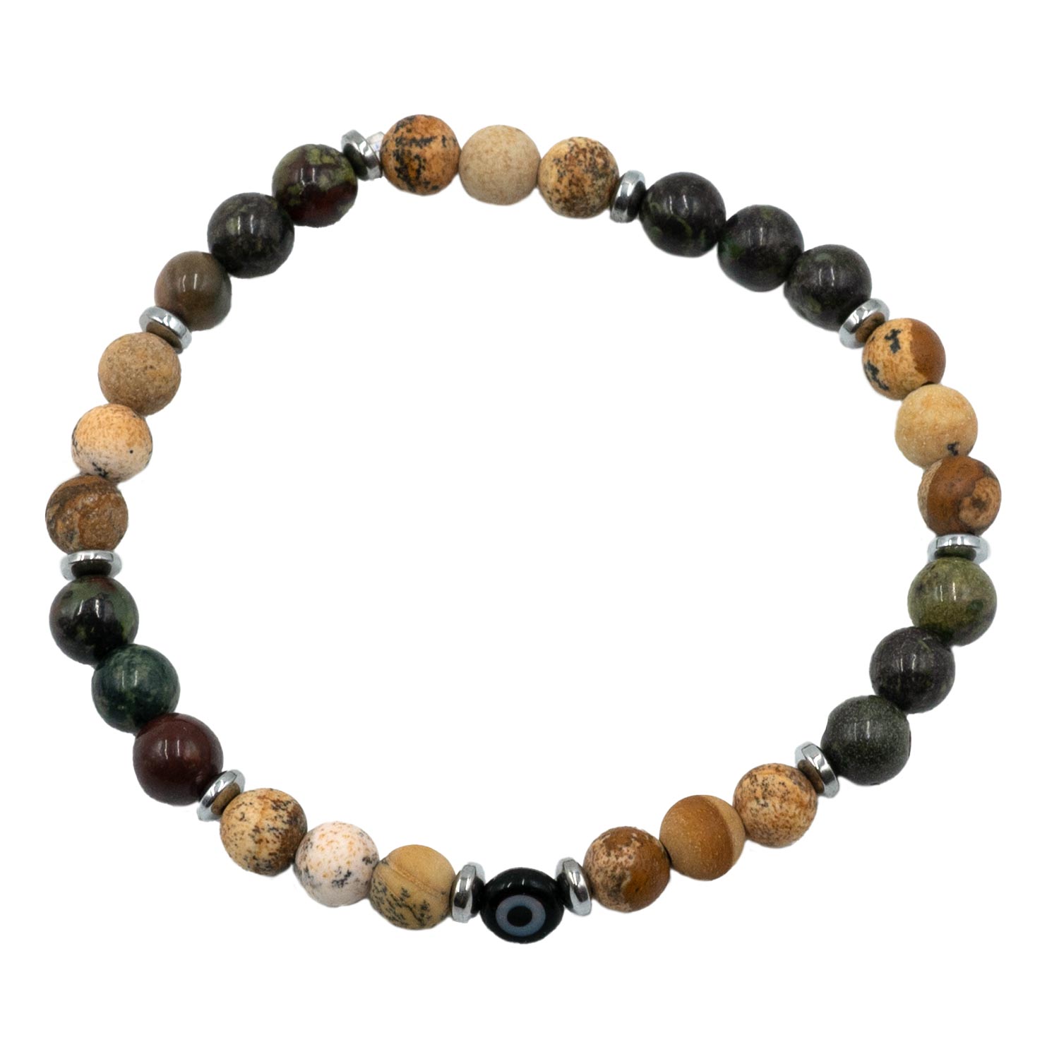 Βραχιόλι από Ημιπολύτιμες Πέτρες - BRPO35