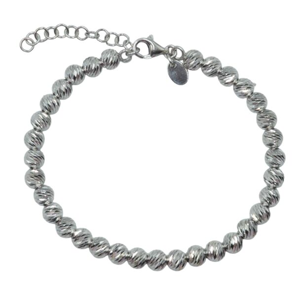 Βραχιόλι Χεριού Ασημένιο Επιπλατινωμένο - SBIT189