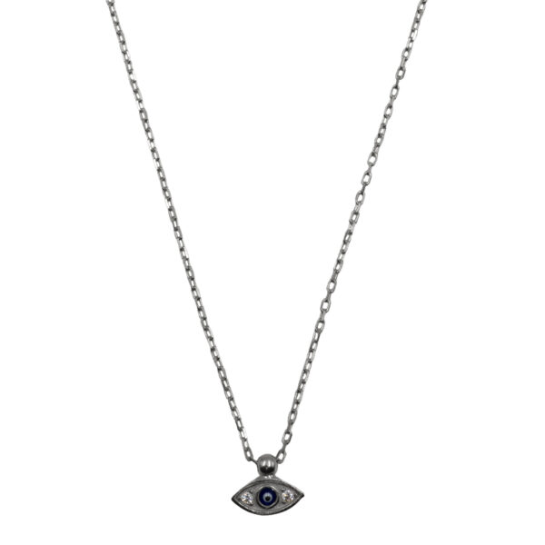 Κολιέ Ασημένιο με Σχέδιο- AS102