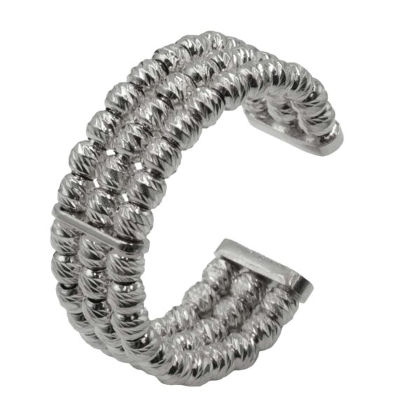 Δαχτυλίδι Ασημένιο Επιπλατινωμένο- TR71