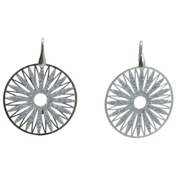 Σκουλαρίκια Αυτιού Ασημένια Επιπλατινωμένα - EIT142