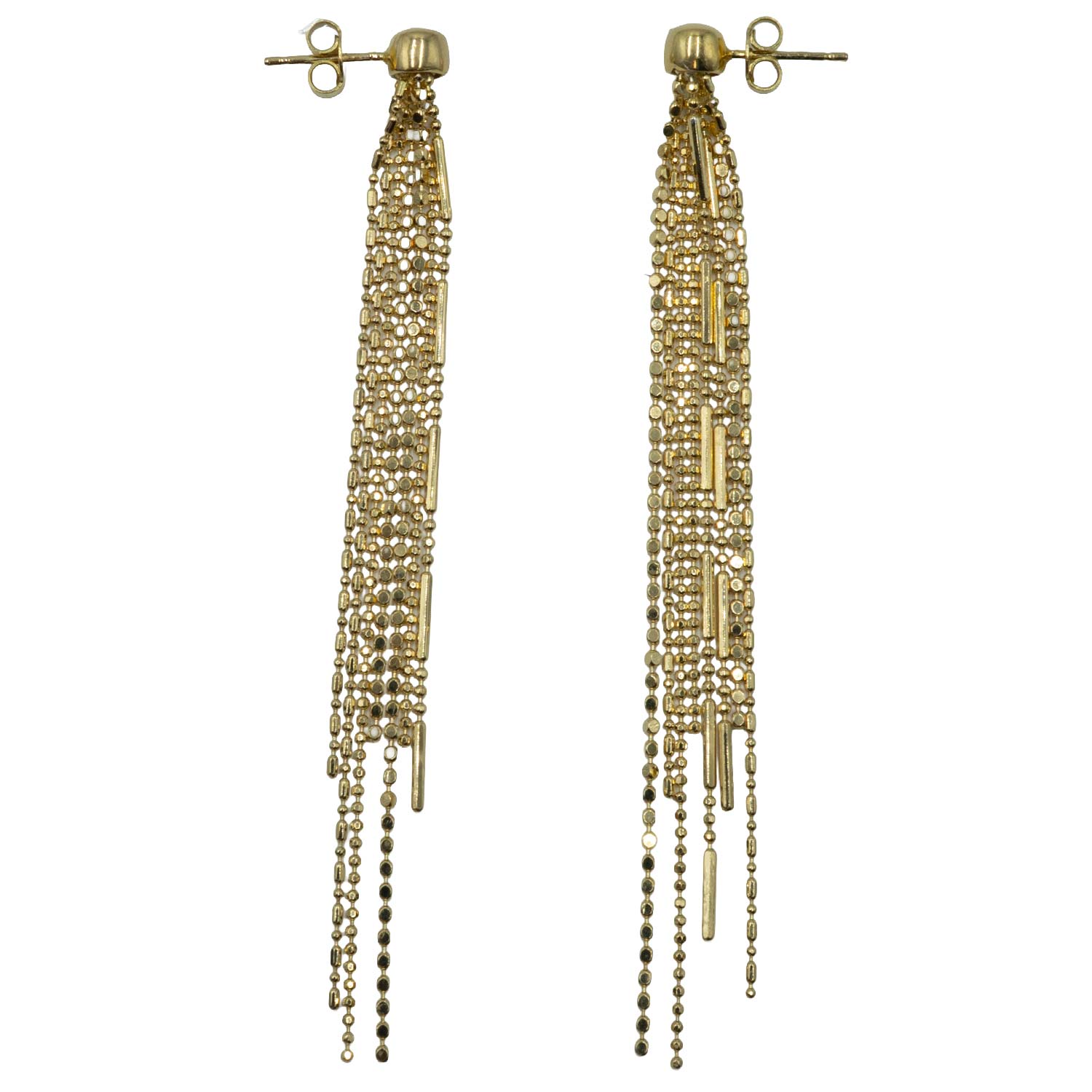 Σκουλαρίκια Αυτιού Ασημένια Επιχρυσωμένα - EIT130