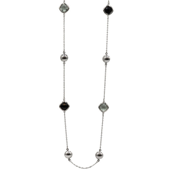 Κολιέ από Ατσάλι με Σχέδιο – KOL69