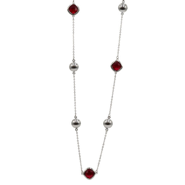 Κολιέ από Ατσάλι με Σχέδιο – KOL70