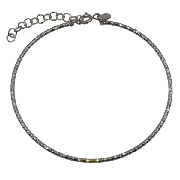 Βραχιόλι Χεριού Ασημένιο Επιπλατινωμένο - SBIT196