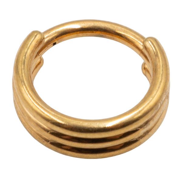 Σκουλαρίκι Σώματος από Επιχρυσωμένο Τιτάνιο- TB-0149Y