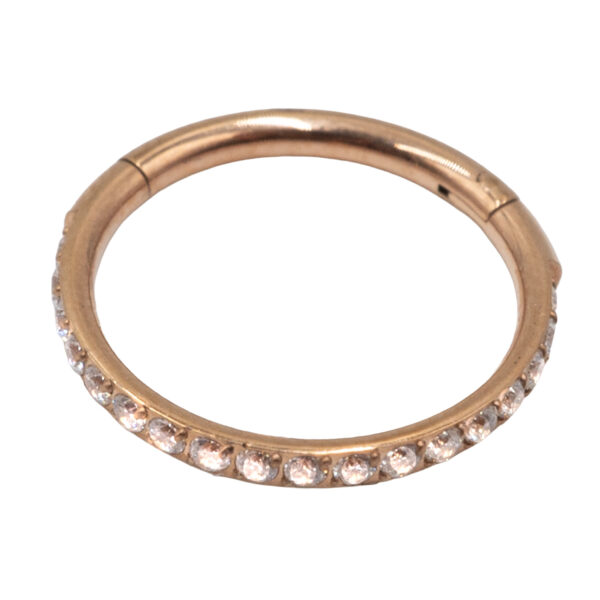 Σκουλαρίκι Σώματος από Τιτάνιο Επιχρυσωμένο- TB-0355R