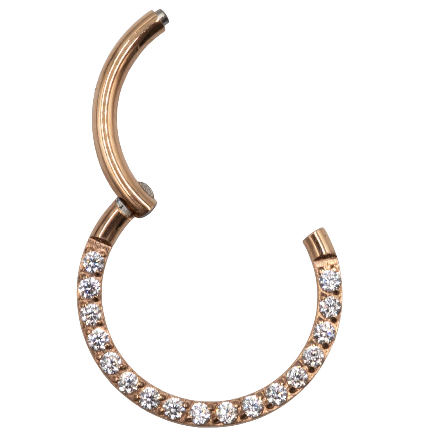 Σκουλαρίκι Σώματος από Τιτάνιο Επιχρυσωμένο- TB-0356R