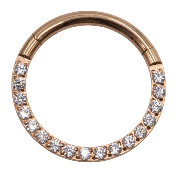 Σκουλαρίκι Σώματος από Τιτάνιο Επιχρυσωμένο- TB-0356R