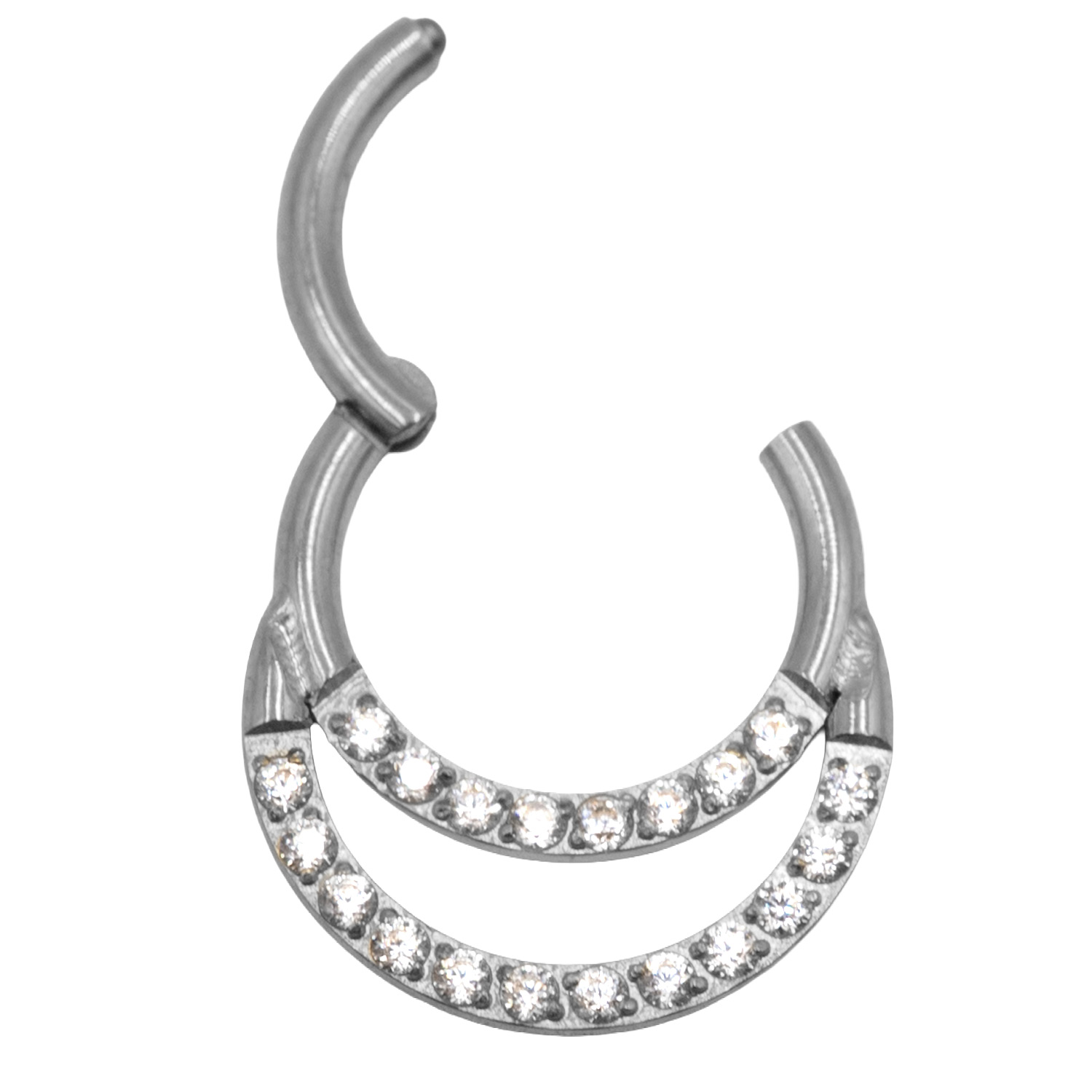 Σκουλαρίκι Σώματος από Τιτάνιο- TB-0357W