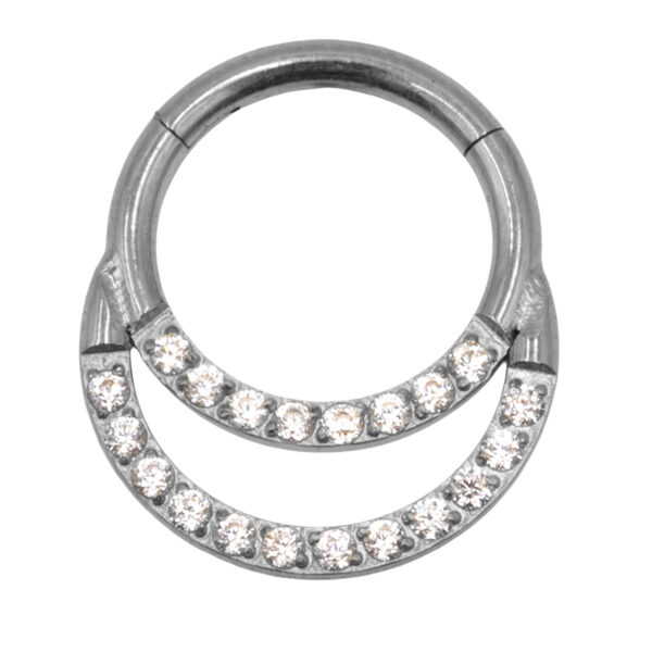 Σκουλαρίκι Σώματος από Τιτάνιο- TB-0357W