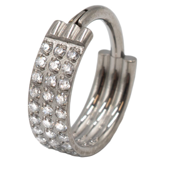 Σκουλαρίκι Σώματος από Τιτάνιο- TB-0465W