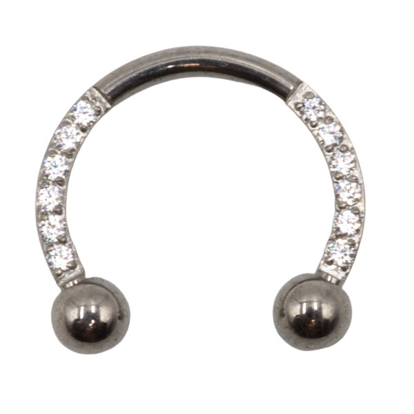 Σκουλαρίκι Σώματος από Τιτάνιο- TB-0562W