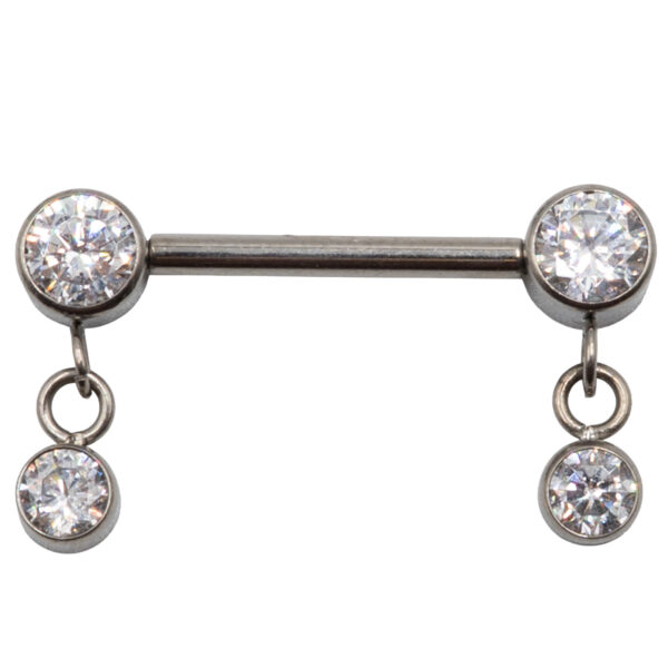 Σκουλαρίκι Σώματος από Τιτάνιο- TB-0870W