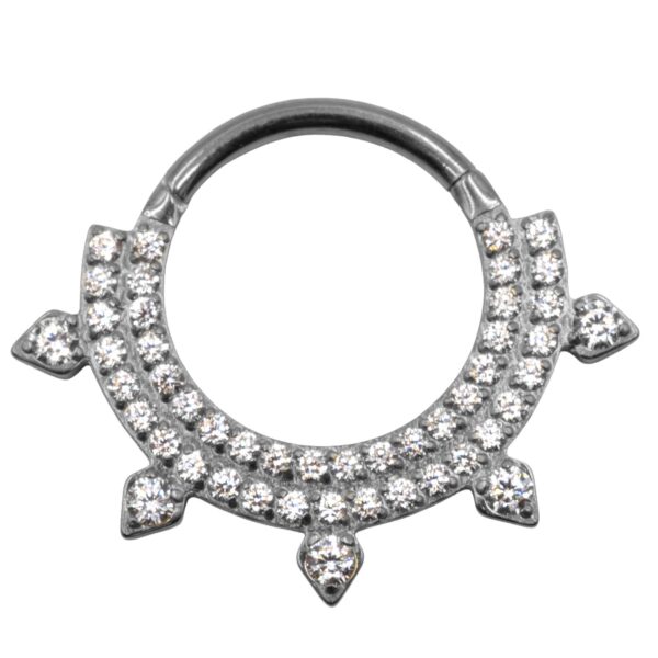 Σκουλαρίκι Σώματος από Τιτάνιο- TB-1124W