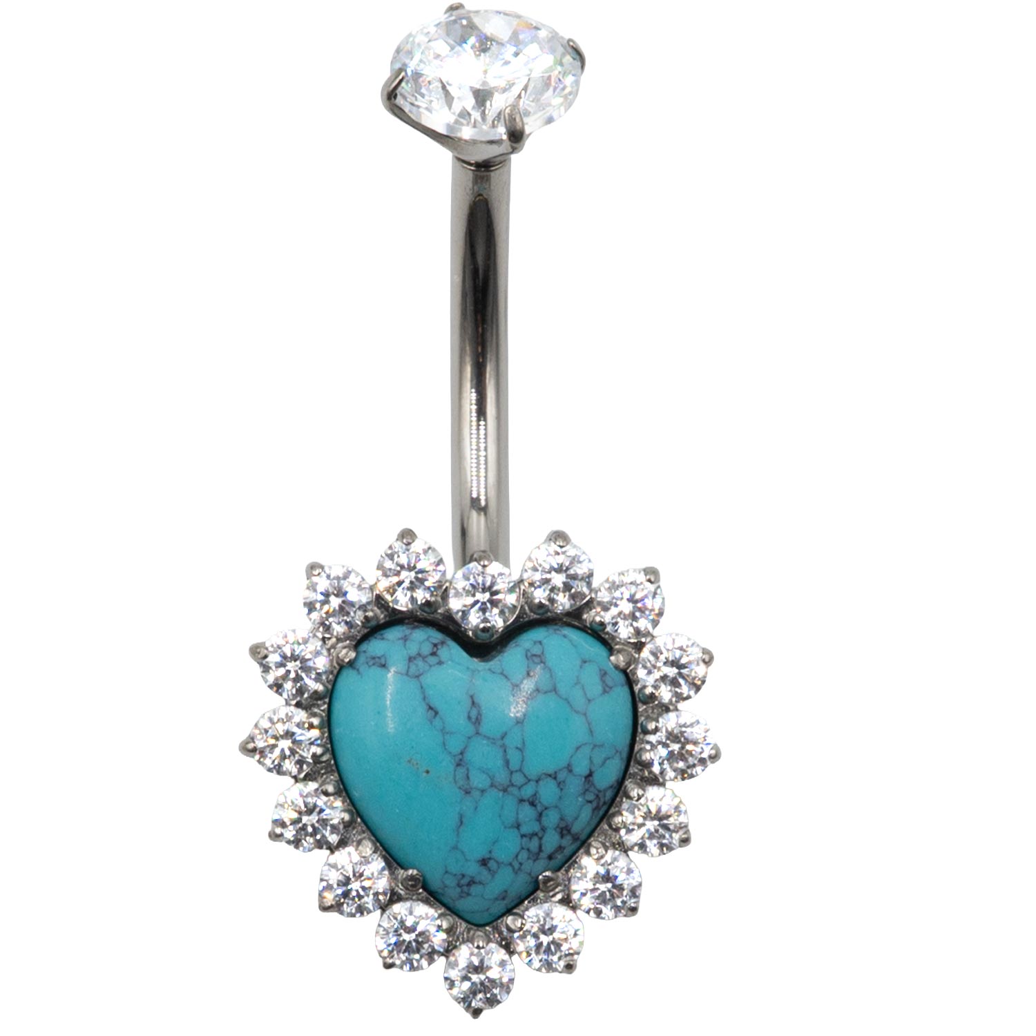 Σκουλαρίκι Σώματος από Τιτάνιο- TB-1742WT