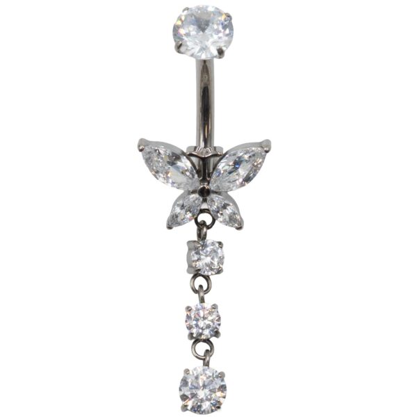 Σκουλαρίκι Σώματος από Τιτάνιο- TB-1929W