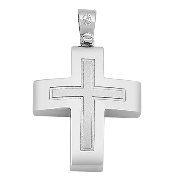 Σταυρός Λευκόχρυσος 14 καρατίων - PL14517
