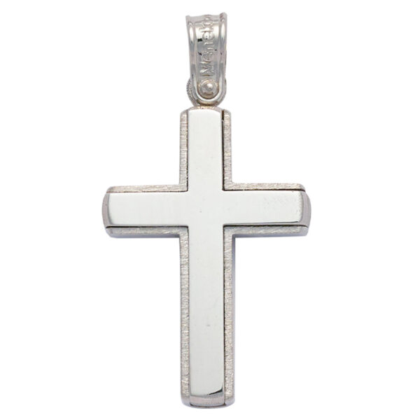 Σταυρός Λευκόχρυσος 14 καρατίων - PL15843