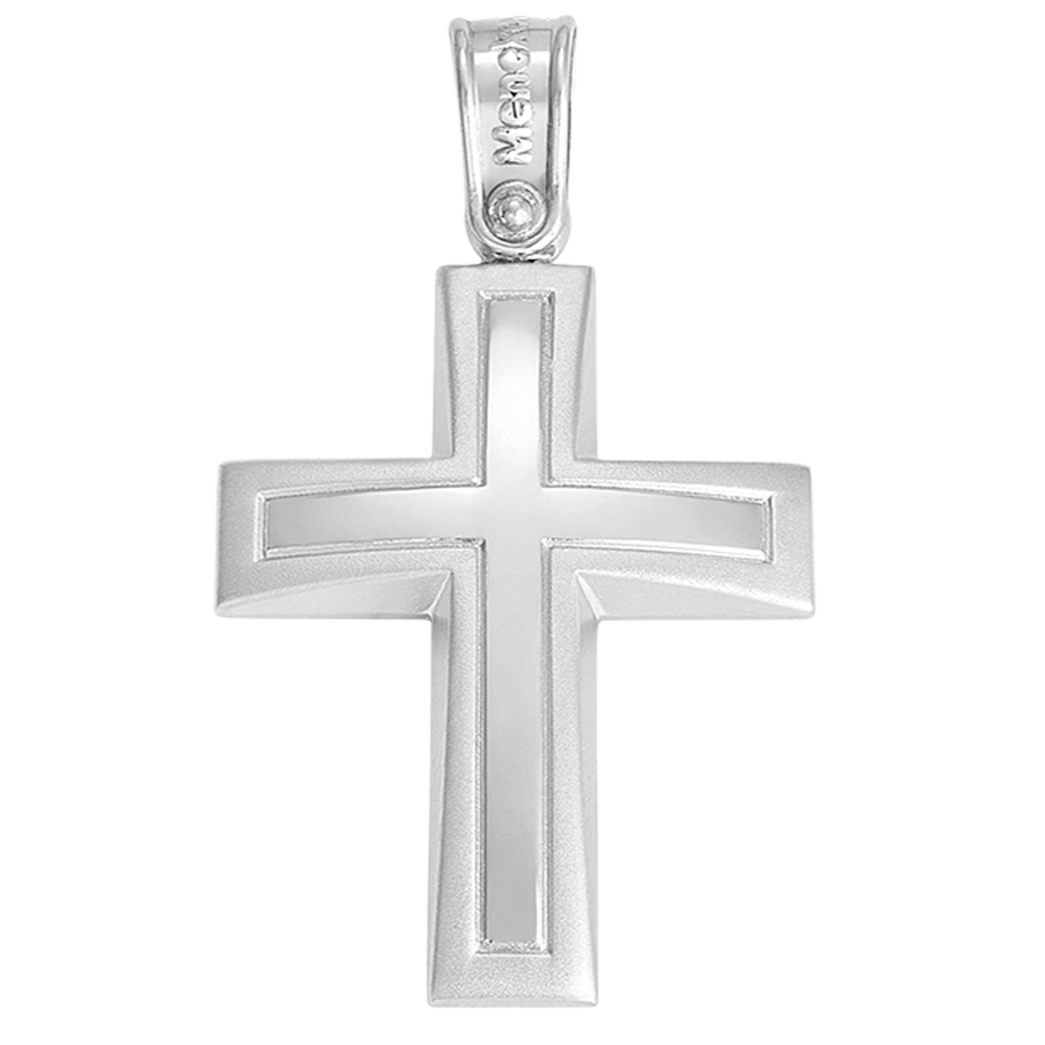 Σταυρός Λευκόχρυσος 14 καρατίων - PL16641